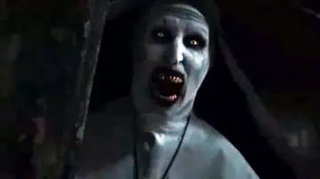 Costume worn by The Nun (Bon­nie Aarons) as seen in The Nun
