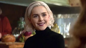 The wig-Sabrina Spellman (Kiernan Shipka) in The New Adventures of Sabrina