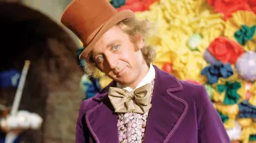 El traje de Willy Wonka (Gene Wilder) en Charlie y la fábrica de chocolate