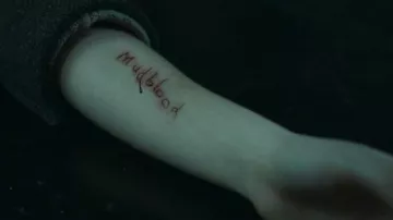La marca de Hermione Granger (Emma Watson) en Harry Potter y las Reliquias de la Muerte - Parte 2