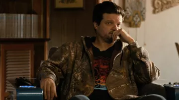 Le t-shirt Chaîne Hifi de Badger (Matt L. Jones) dans El Camino : Un film "Breaking Bad"