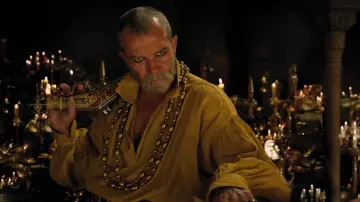 La chemise jaune de Rassouli (Antonio Banderas) dans Le Voyage du Dr Dolittle