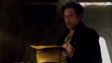 El sombrero del Dr. John Dolittle (Robert Downey Jr.) en El viaje del Dr. Dolittle