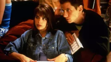 The denim jacket worn by Sidney Prescott (Neve Campbell) in the movie Scream