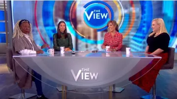 Zadig & Voltaire rescure vestido de encaje usado por Abby Huntsman en The View 15 de octubre de 2019