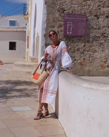 Loewe Panier-Sac de Elisa Taviti sur l'Instagram account @elisataviti