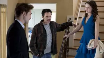 The prom dress of Bella Swan (Kristen Stewart) in Twilight, chapitre 1 : Fascination