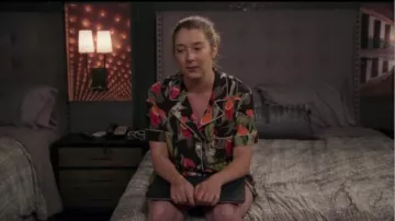 Show Me Your Mumu Black Toucan Tango Print Pajamas worn by Nonnie Thompson (Kimmy Shields) in Insatiable Season 2 Episode 10