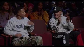Pants Polo 67 black-and-red of Chance The Rapper in Rhythm + Flow