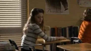 Stripped sweater worn by Natalia Dyer in Stranger Things
