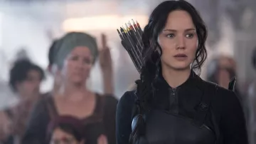 The wig Katniss Everdeen (Jennifer Lawrence) in Hunger Games