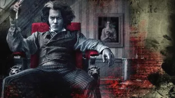 El traje de Sweeney Todd Johnny Depp en la película Sweeney Todd: The Evil Barber of Fleet Street 