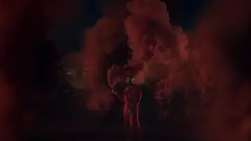 The set of tracksuit red Drake in the clip, Sicko Fashion Travis Scott