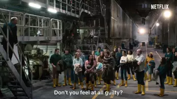 Yellow rain boots in We Are The Wave Season 1