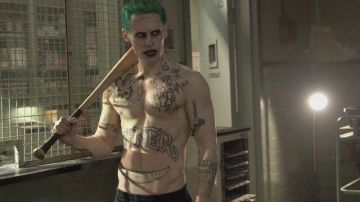 La réplica de los tatuajes temporales de El Joker (Jared Leto) en Escuadrón Suicida