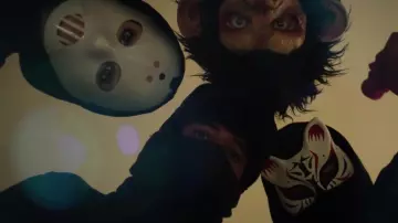 Cat Fox Mask in We Are the Wave (Season 01)