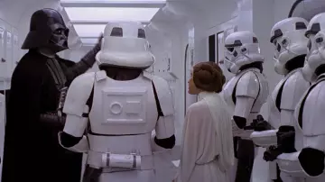 El traje de Stormtrooper en Star Wars