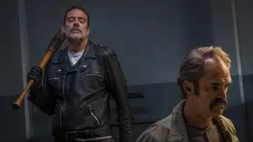 La batte de Negan (Jeffrey Dean Morgan) dans The Walking Dead (S08E15)