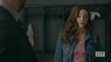 Paige Pink Zaya Tee worn by Hope Mikaelson (Danielle Rose Russell) in Legacies Season 2 Episode 2