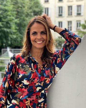 The print dress, Cali Morales on his account Instagram @calimoralesm6