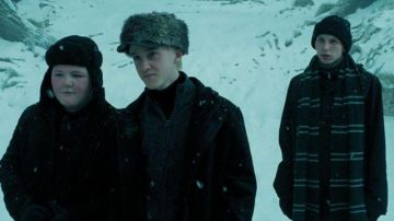 L'écharpe de la maison Serpentard dans Harry Potter et le Prisonnier d'Azkaban