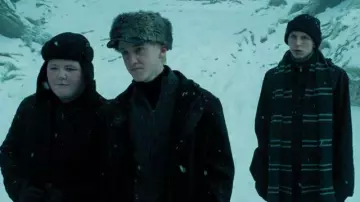 La bufanda de la casa Slytherin en Harry Potter y el prisionero de Azkaban