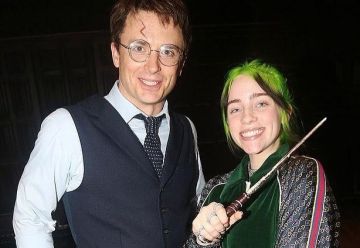 The tracksuit jacket Gucci Billie Eilish account on the Instagram of @cursedchildus