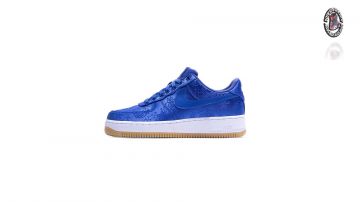 The pair Nike AF1 blue Tonton Gibs in THE OUTPUT, SNEAKERS AND SAPS OF THE WEEK