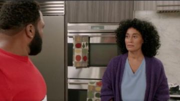 Etoile Isabel Marant Violet Scott Cardigan porté par arc-en-ciel Johnson (Tracee Ellis Ross), en black-ish Saison 06 Episode 05