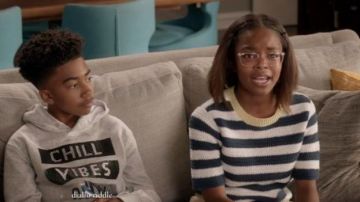 Staud Esther Bande Chandail porté par Diane Johnson dans black-ish Saison 06 Episode 05