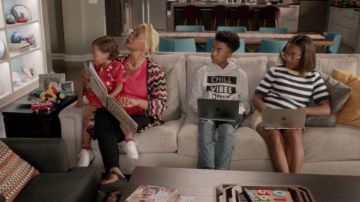 H&M Chill Vibes Only Hoodie worn by Jack Johnson  (Miles Brown) in black-ish Season 06 Epispde 05