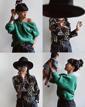 Chaqueta Andy Antik Batik de Leeloo en la cuenta de Instagram de @dressingleeloo