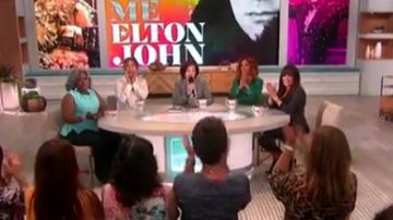 HVN Lauren Button-Down Long-Sleeve Dress worn by Eve on The Talk October 23, 2019