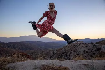 Les bottines de Amber Heard sur le compte Instagram de @amberheard