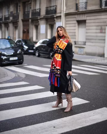 Petit Hamac sac Brun de Elisa Taviti sur l'Instagram account @elisataviti