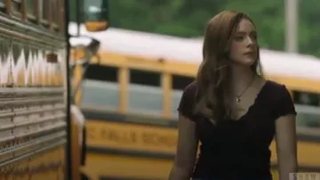 Purple Cinched Top worn by  Hope Mikaelson (Danielle Rose Russell) in  Legacies  Season 02 Episode 03