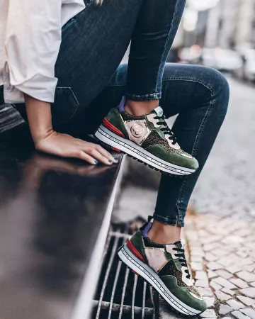 Sneakers Liu Jo Jacqueline Mikuta on his account Instagram @mikutas