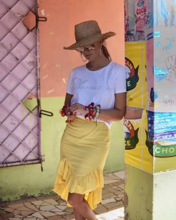 Chapeaux de Elisa Taviti sur l'Instagram account @elisataviti