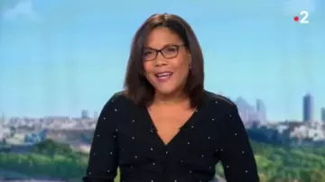 The black dress with polka dots white by Karine Baste-Governed in the Journal of 13 hours