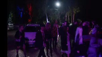 Pantalón de cuero usado por Chiara Altieri (Benedetta Porcaroli) en Baby (S02E03)