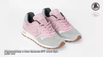La pareja de Pink New Balance de Uncle Gibs en su video de YouTube THE SNEAKER RELEASES OF THE WEEK