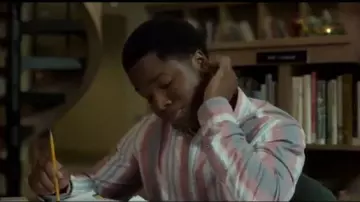 Tommy Hilfiger striped oxford button up shirt worn on Looking for Alaska Season 01 Episode 05