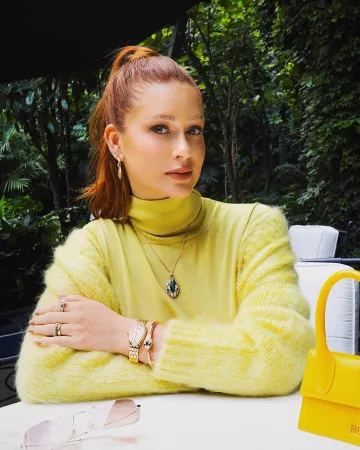 Bvlgari Serpenti Seduttori Relógio 103147 usado por Marina Ruy Barbosa en su cuenta de Instagram @marinaruybarbosa