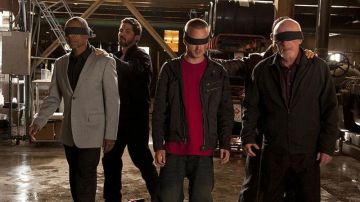 Black Leather Jacket worn by Jesse Pinkman (Aaron Paul) in Breaking Bad (S04E10)