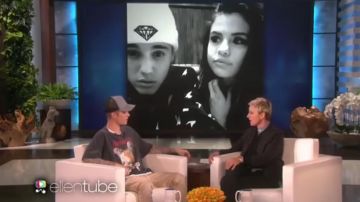 Le tshirt metalica de Justin Bieber dans The Ellen DeGeneres Show