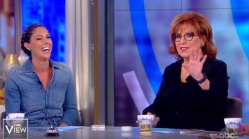 Elie Tahari Black Azra Blouse worn by Joy Behar on The View October 29, 2019