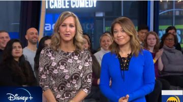 Vestido tory Burch Silk Blouson usado por Lara Spencer en Good Morning America octubre 29, 2019