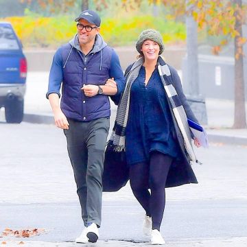 Allbirds Laine Coureurs porté par Blake Lively, la Ville de New York le 29 octobre 2019