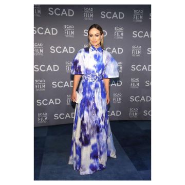 Edie Parker Boîte de l'Embrayage usé par Olivia Wilde Savannah College of Art and Design Festival du Film 29 octobre 2019