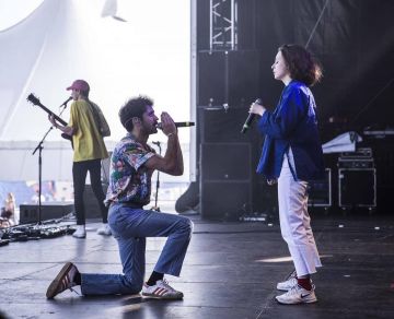 Adidas Samba de Raphaël Faget-Zaoui en la cuenta de Instagram de @therapietaxi